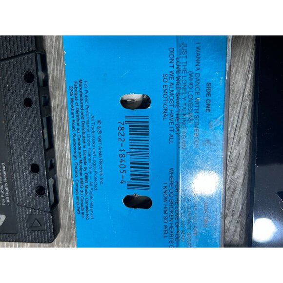 Whitney Houston The Album 1980s Music Cassettes - Picture 5 of 5